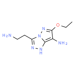 1H-Pyrazolo[5,1-c]-1,2,4-triazole-3-ethanamine,7-amino-6-ethoxy-(9CI) picture