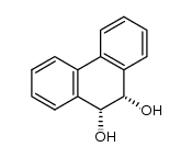 顺式9,10-二羟基-9,10-二氢菲结构式