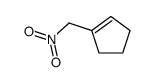 1-(nitromethyl)cyclopentene Structure