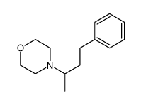 4-(4-phenylbutan-2-yl)morpholine Structure