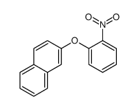 2-(2-nitrophenoxy)naphthalene Structure