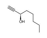 (R)-(+)-1-辛炔-3-醇结构式