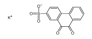 POTASSIUMPHENANTHRENEQUINONE-2-SULPHONATE结构式