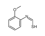 N-(2-methoxyphenyl)methanethioamide结构式