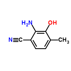 2-Amino-3-hydroxy-4-methylbenzonitrile Structure