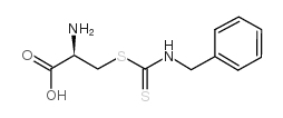 S-[N-BENZYL(THIOCARBAMOYL)]-L-CYSTEINE Structure