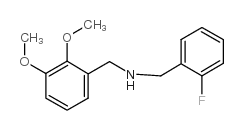 1-(2,3-dimethoxyphenyl)-N-[(2-fluorophenyl)methyl]methanamine图片