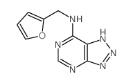 N-(2-furylmethyl)-3,5,7,8,9-pentazabicyclo[4.3.0]nona-2,4,6,8-tetraen-2-amine结构式