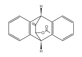 7-Acetoxy-8-methylen-dibenzobicyclo[2.2.2]octadien Structure