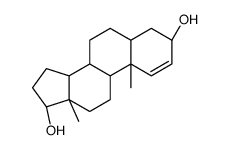 δ1-雄烯-3α,17β-二醇结构式