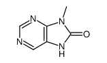 8H-Purin-8-one, 7,9-dihydro-9-methyl- (9CI) Structure