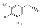 Thiocyanic acid,4-hydroxy-3,5-dimethylphenyl ester picture