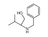 (2S)-2-(benzylamino)-3-methylbutan-1-ol结构式