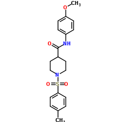 N-(4-Methoxyphenyl)-1-[(4-methylphenyl)sulfonyl]-4-piperidinecarboxamide图片