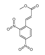 methyl 3-(2,4-dinitrophenyl)prop-2-enoate结构式