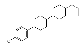 4-[4-(4-propylcyclohexyl)cyclohexyl]phenol结构式