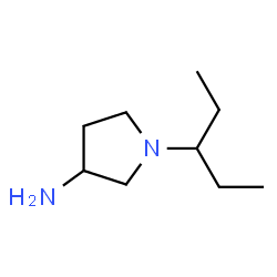 3-Pyrrolidinamine,1-(1-ethylpropyl)-(9CI) Structure