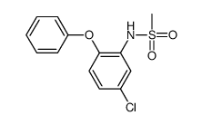 N-(5-chloro-2-phenoxyphenyl)methanesulfonamide Structure