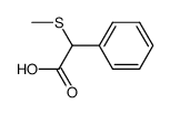 α-(methylthio)-α-phenylacetic acid Structure