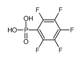 (2,3,4,5,6-pentafluorophenyl)phosphonic acid Structure