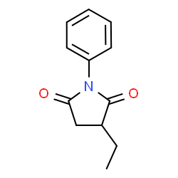 2,5-Pyrrolidinedione,3-ethyl-1-phenyl-(9CI)结构式