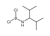 N-[1-Isopropyl-2-methyl-propyl]-dichlor-borazen Structure