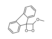 4-methoxyspiro[dioxetane-3,9'-fluorene] Structure