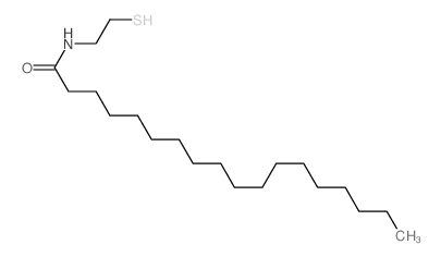 N-(2-sulfanylethyl)octadecanamide Structure