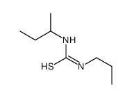 1-butan-2-yl-3-propylthiourea Structure