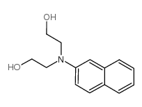 2,2-(2-萘亚氨基)二乙醇结构式