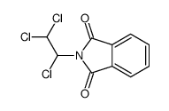 2-(1,2,2-trichloroethyl)isoindole-1,3-dione结构式