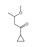 1-cyclopropyl-3-methoxybutan-1-one结构式