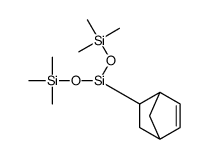 5-bicyclo[2.2.1]hept-2-enyl-methyl-bis(trimethylsilyloxy)silane Structure