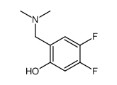 2-Dimethylaminomethyl-4,5-difluoro-phenol structure