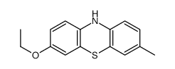 3-ethoxy-7-methyl-10H-phenothiazine结构式