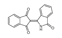 2-(3-oxo-isoindolin-1-ylidene)-indane-1,3-dione结构式