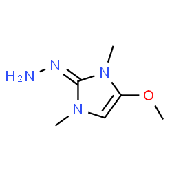 2H-Imidazol-2-one,1,3-dihydro-4-methoxy-1,3-dimethyl-,hydrazone(9CI)结构式