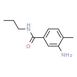 3-Amino-4-methyl-N-propylbenzamide Structure