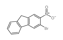 3-bromo-2-nitro-9H-fluorene structure