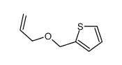 2-(prop-2-enoxymethyl)thiophene结构式