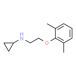 Cyclopropylamine, N-[2-(2,6-xylyloxy)ethyl]- (8CI) picture