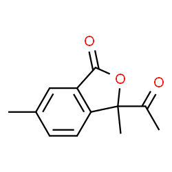 Phthalide, 3-acetyl-3,6-dimethyl-结构式