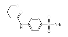 Butanamide,N-[4-(aminosulfonyl)phenyl]-4-chloro-结构式