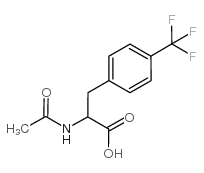 AC-DL-PHE(4-CF3)-OH Structure