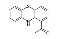 1-Acetylphenothiazine Structure