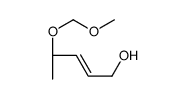 (4S)-4-(methoxymethoxy)pent-2-en-1-ol Structure