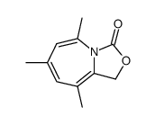 5,7,9-trimethyl-1H,3H-oxazolo[3,4-a]azepin-3-one Structure