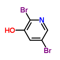 2,5-Dibromopyridin-3-ol Structure