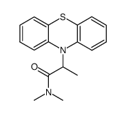 N,N,β-trimethyl-10H-phenothiazine-10-α-oxoethanamine Structure