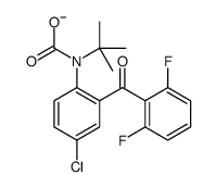 tert-butyl 4-chloro-2-(2,6-difluorobenzoyl)phenylcarbamate结构式